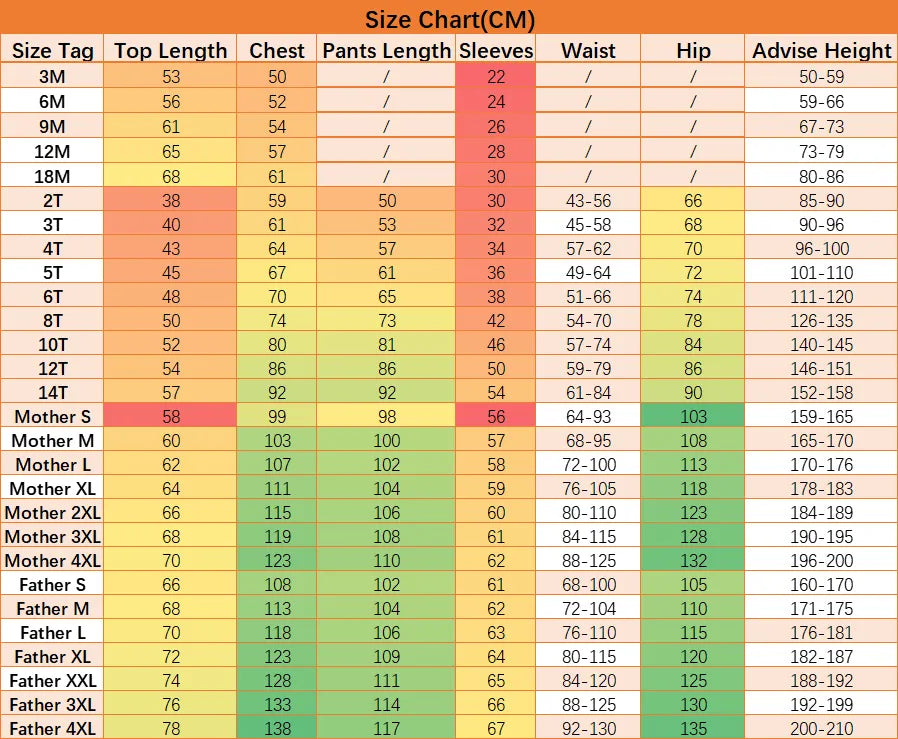 Christmas Family Matching Pajamas Set