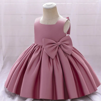 Big Bow  Sweet Princess  Tutu Toddler Birthday Party Dress