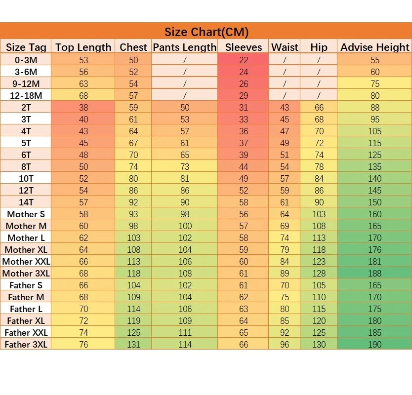 Christmas Family Matching Pajamas Set with Dog Clothes and Scarf