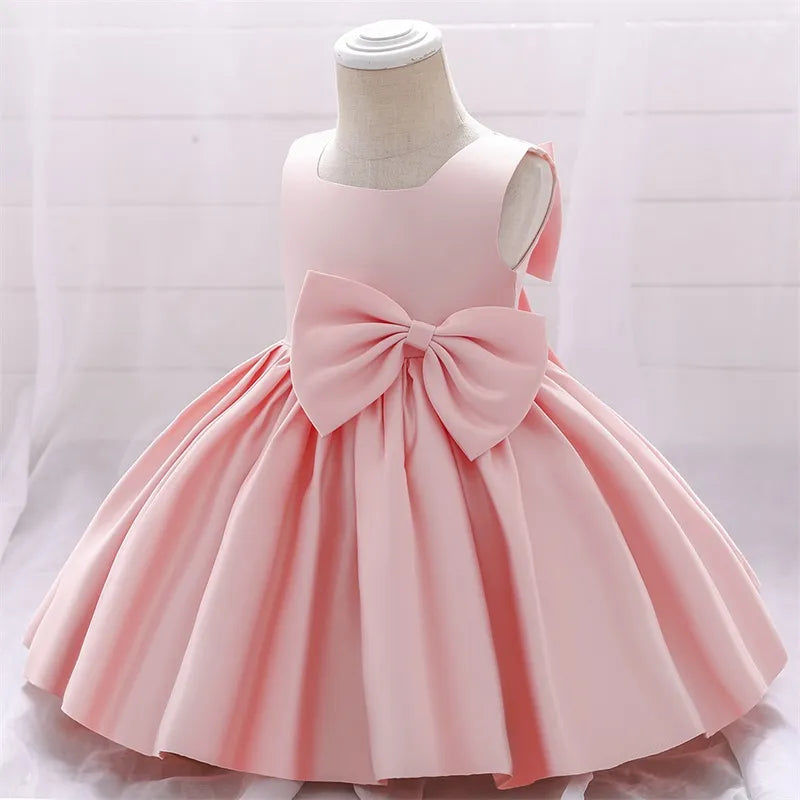 Big Bow  Sweet Princess  Tutu Toddler Birthday Party Dress