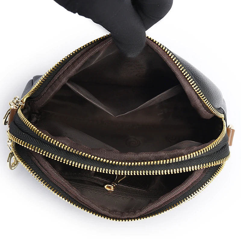 Leather Shoulder and Crossbody bag