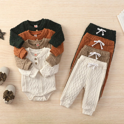 Autumn and Winter Baby And Toddler Knitted Set