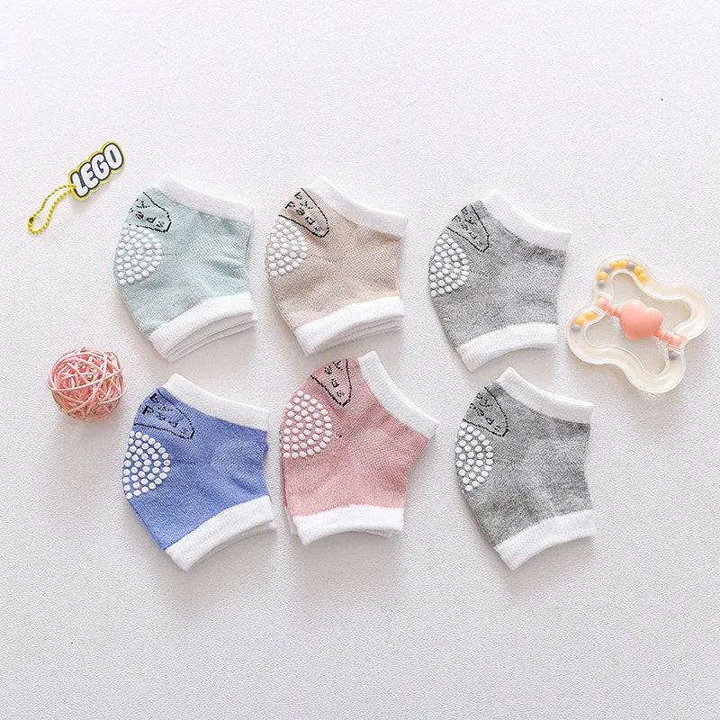Baby Knee Pad Kids Safety Crawling Elbow Cushion Infants Toddlers Protector Safety Kneepad Leg Warmer Girls Boys Accessories
