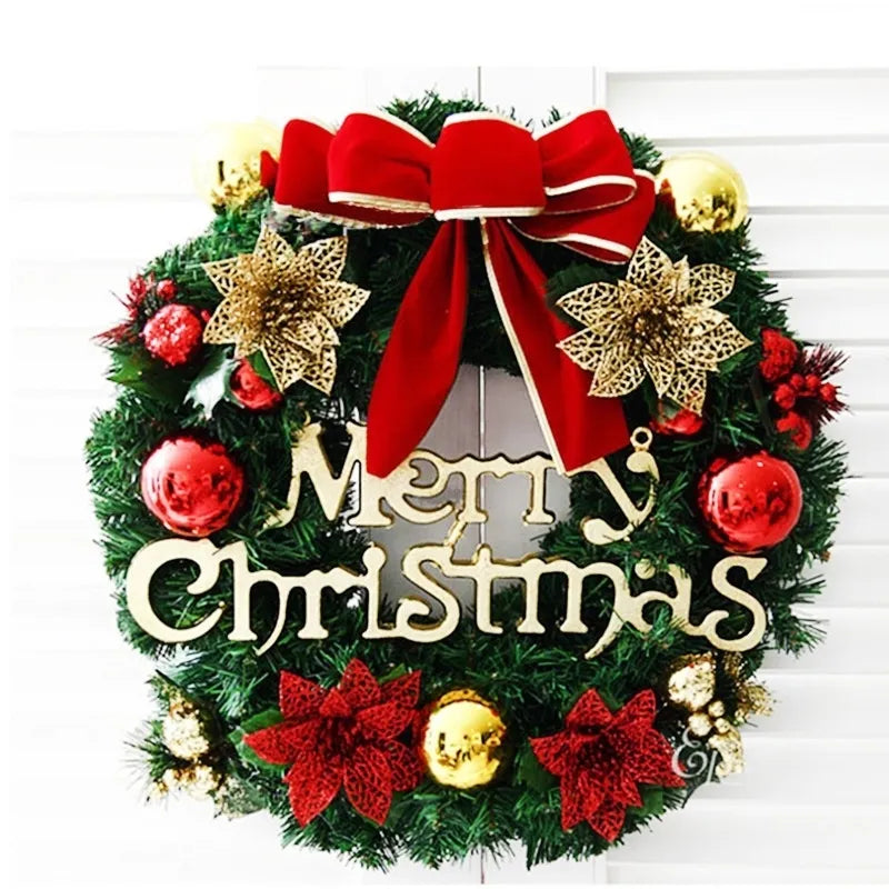 Merry Christmas Wreath Artificial