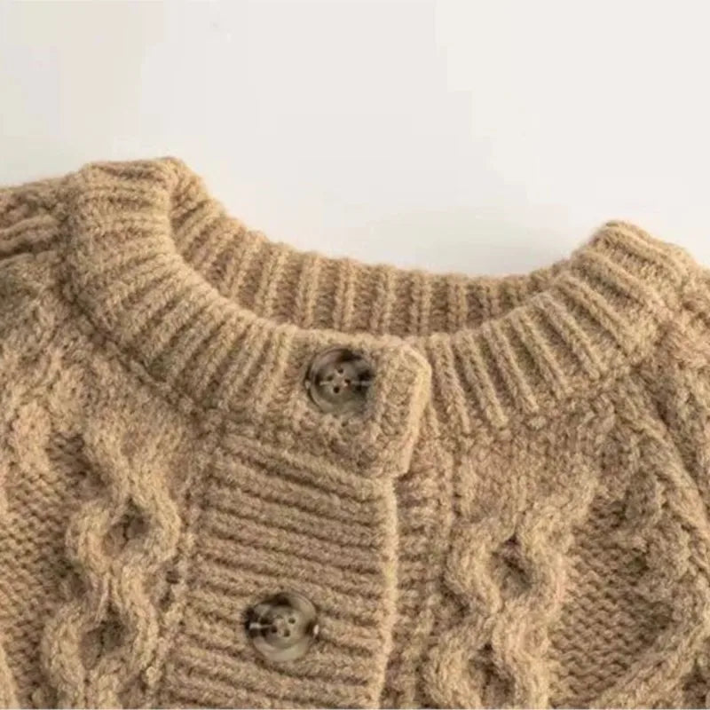Infant and Toddler Girl and Boy Knit Cardigan