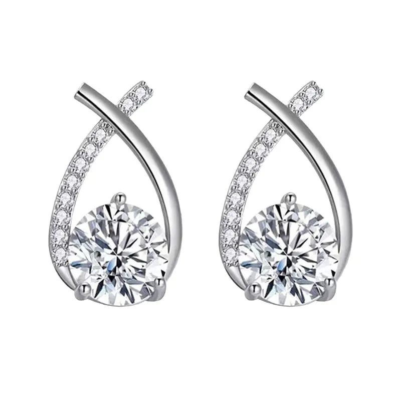 Fishtail Stud Earrings For Women