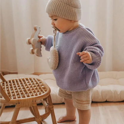Children Loose Knitted Sweater