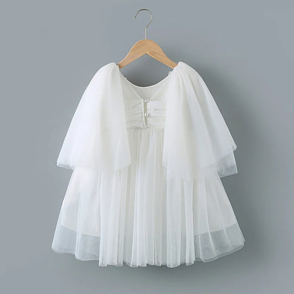 Flower Girl Satin Party Princess Dress
