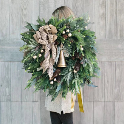 Christmas Wreath With Bells