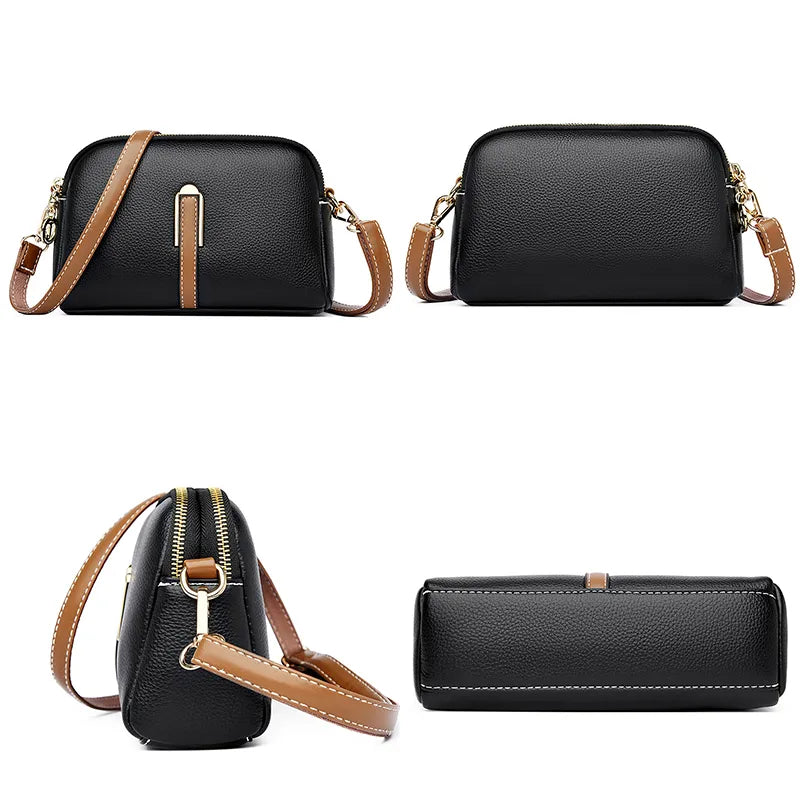 Leather Shoulder and Crossbody bag