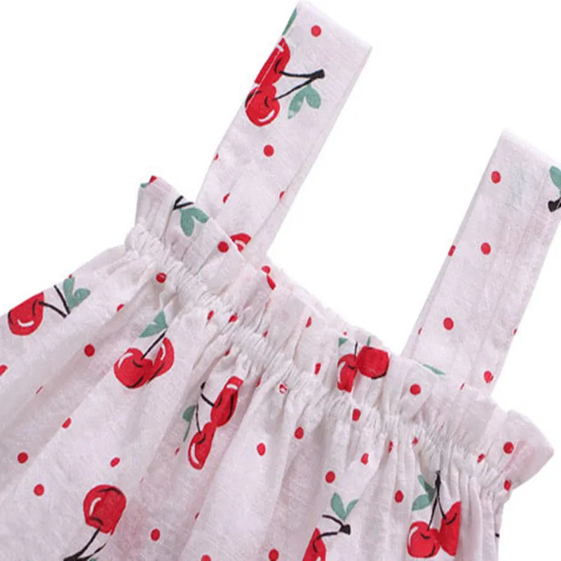 Lawadka Summer Baby Girls  Mini Dress And PP Shorts 2Pcs