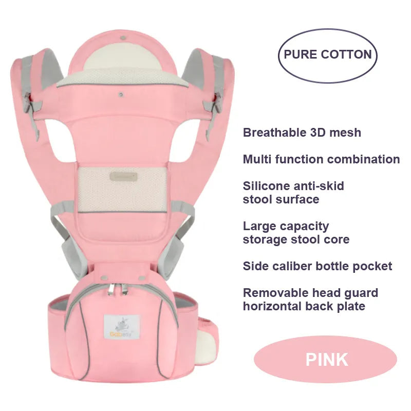 Baby Carrier Backpacks Cotton Accessories Carriers Nappy Bag Men's Conveyors Children's Kangaroo Maternity Backpack For Baby