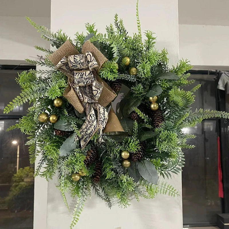 Christmas Wreath With Bells