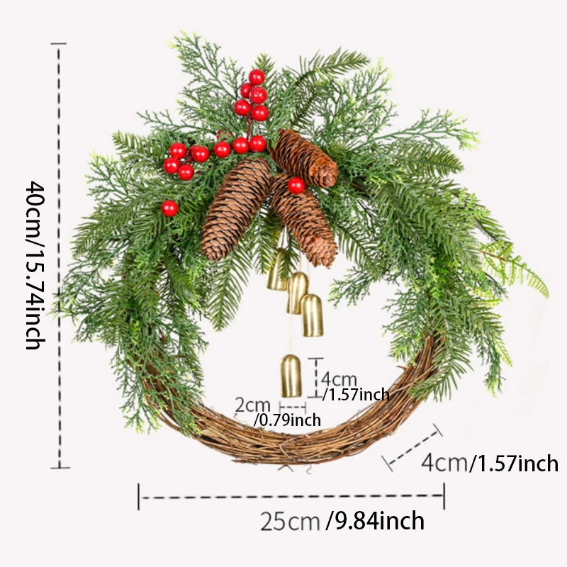 Christmas Wreath With Bells