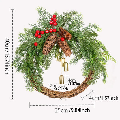 Christmas Wreath With Bells