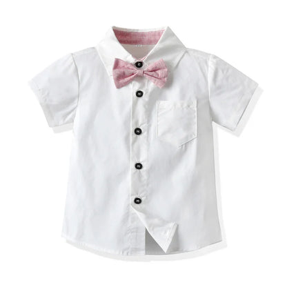Top and Top Summer Kids Baby Boy Formal Suit (2PCS)