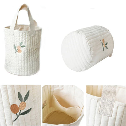 Cute Bear Baby Nappy Bag Mommy Bags Cotton Quilted Stroller Organizer Bag Portable Maternity Handbags Baby Diaper Pouch