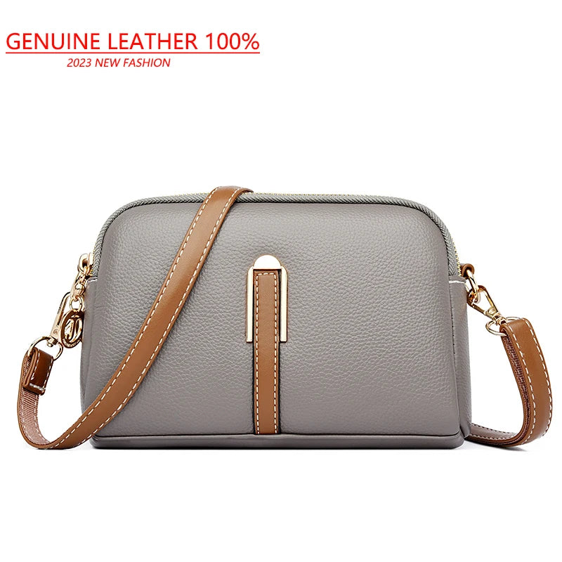 Leather Shoulder and Crossbody bag