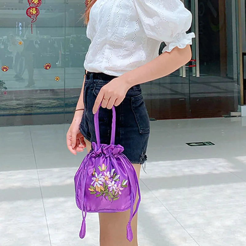 Women Bucket Bag Top Handle