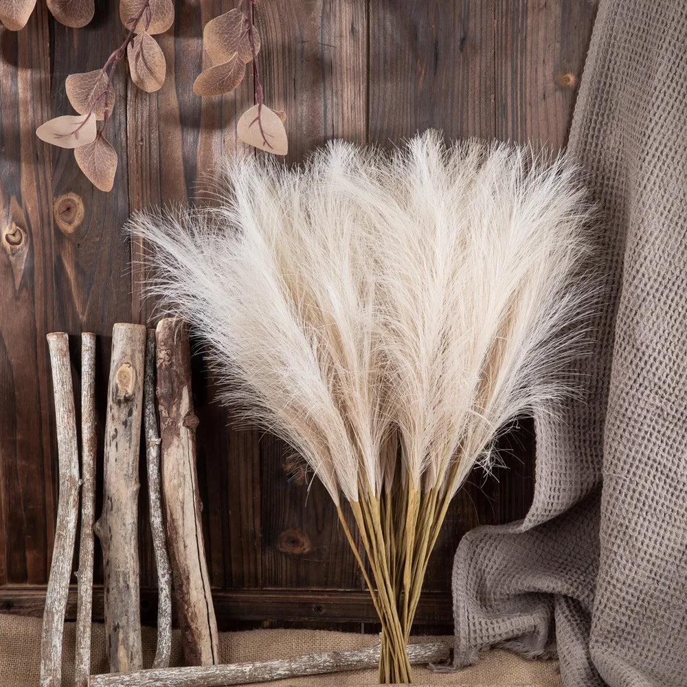 Artificial Pampas Grass Flower Bouquet