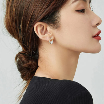 Fishtail Stud Earrings For Women