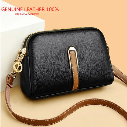 Leather Shoulder and Crossbody bag