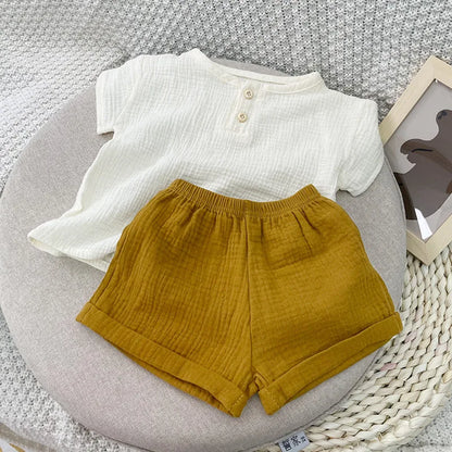Summer Toddler T-shirt+Shorts