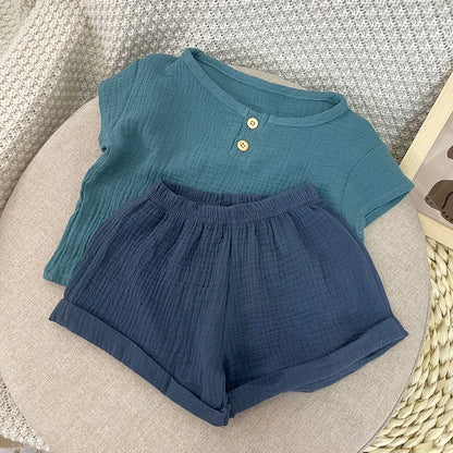 Summer Toddler T-shirt+Shorts